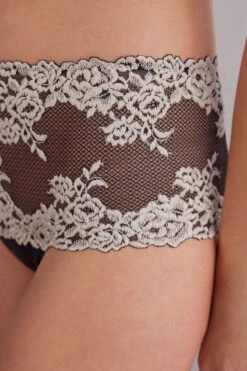 Pretty Flowers French Knickers -Lingerie Sale Store SC1294B9887 DT1W
