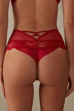 Undress To Impress French Knickers -Lingerie Sale Store SC2478B9888 BI