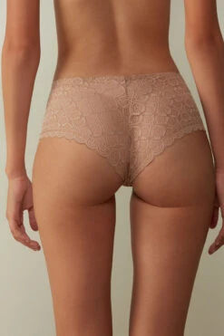 Lace French Knickers -Lingerie Sale Store SCD96A044 BI