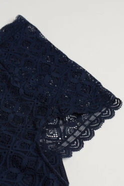 High-Rise Lace French Knickers 15 High-Rise Lace French Knickers -Lingerie Sale Store SCD96P1467 D1