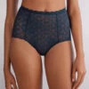 High-Rise Lace French Knickers 2 High-Rise Lace French Knickers -Lingerie Sale Store SCD96P1467 FI