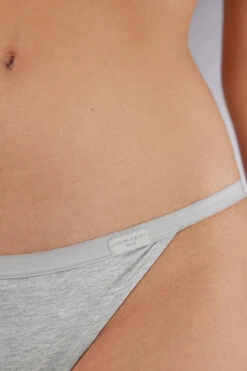 Natural Cotton Briefs With Side Straps -Lingerie Sale Store SI65F2031 DT1W