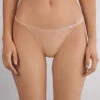 Natural Cotton Briefs With Side Straps -Lingerie Sale Store SI65F2044 FI