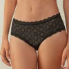 Microfibre And Lace Briefs -Lingerie Sale Store SI96A3019 FI