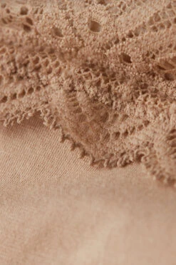 High-Rise Briefs In Lace And Cotton -Lingerie Sale Store SID96A044 D1